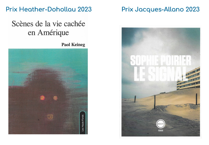 Les lauréats 2023 Lire à SaintBrieuc Prix Litteraires , Rencontres d